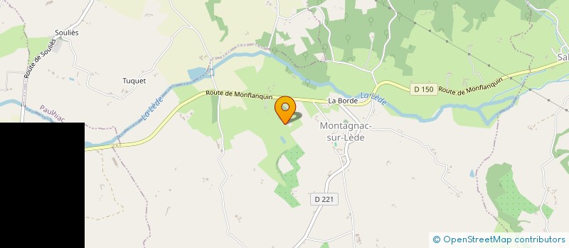 localisation de l'entreprise MONSIEUR BERNARD ANTRAYGUES  MONTAGNAC-SUR-LEDE