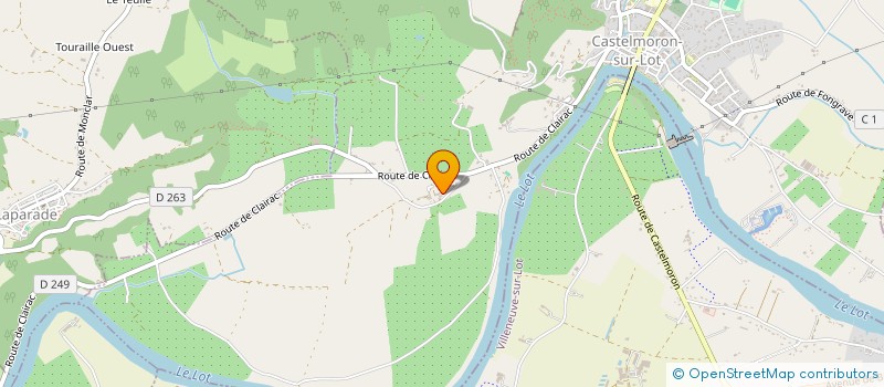 localisation de l'entreprise MONSIEUR BERNARD ARADE  CASTELMORON-SUR-LOT