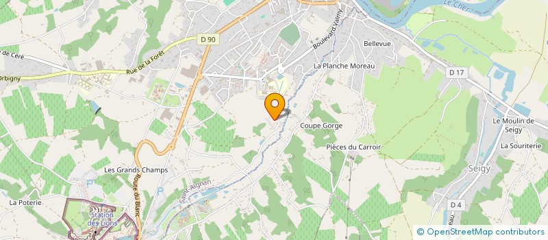 localisation de l'entreprise MONSIEUR BERNARD ARDOIS  SEIGY