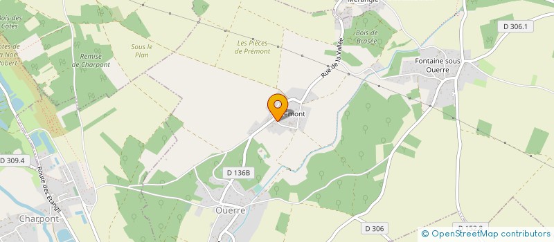 localisation de l'entreprise MONSIEUR BERNARD ARMAND à OUERRE