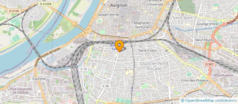 localisation de l'entreprise MONSIEUR BERNARD ARNAL à AVIGNON