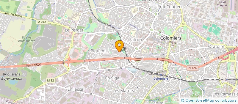 localisation de l'entreprise MONSIEUR BERNARD ASCHEHOUG à COLOMIERS