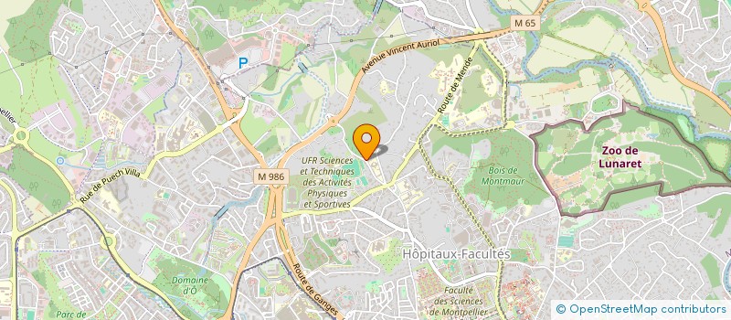 localisation de l'entreprise MONSIEUR BERNARD ASTRUC à MONTPELLIER
