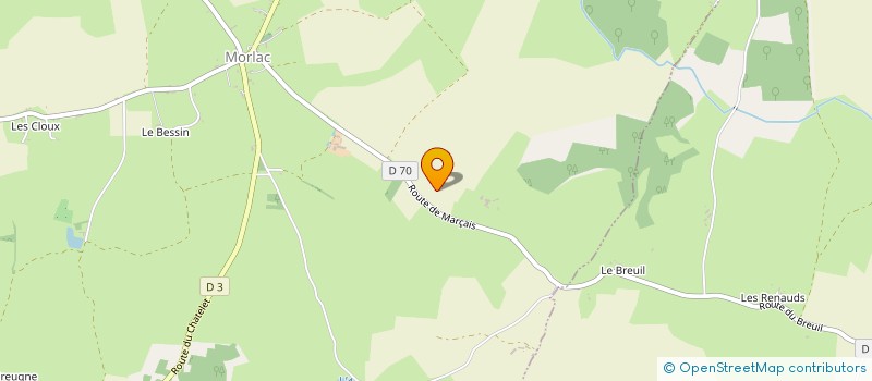 localisation de l'entreprise MONSIEUR BERNARD AUBAILLY  MAISONNAIS