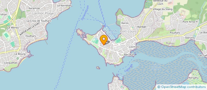 localisation de l'entreprise MONSIEUR BERNARD AUBREE  PORT-LOUIS