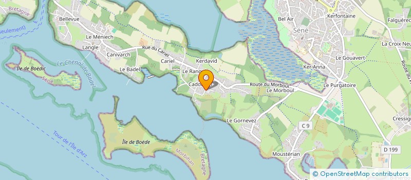 localisation de l'entreprise MONSIEUR BERNARD AUBRY  SENE