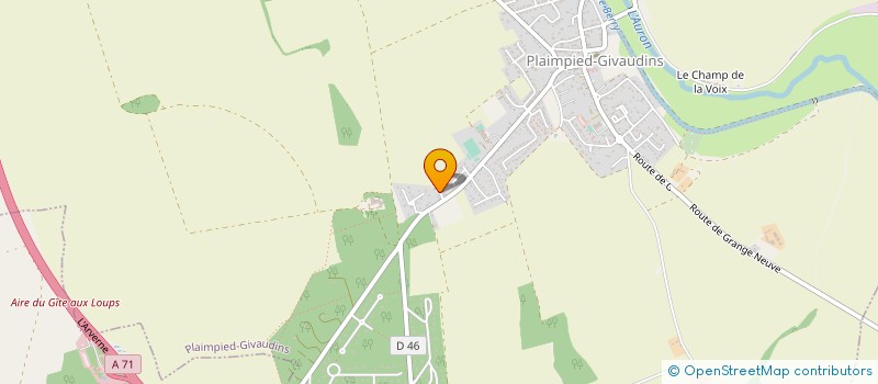 localisation de l'entreprise MONSIEUR BERNARD AUCLAIRE  SAINT-JUST