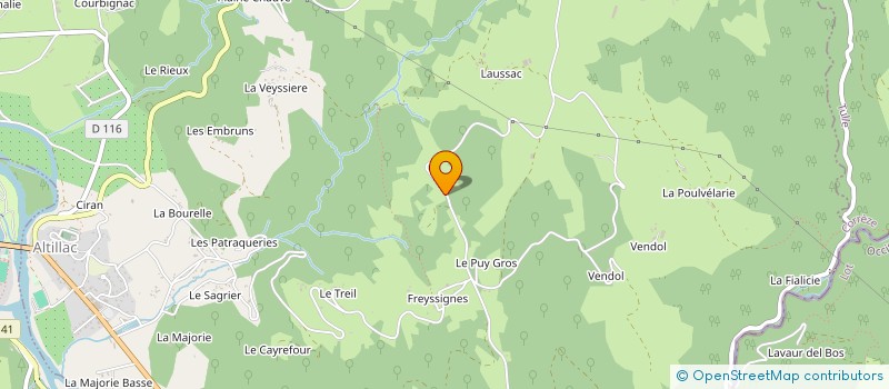 localisation de l'entreprise MONSIEUR BERNARD AUDUBERT  VEGENNES