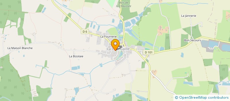 localisation de l'entreprise MONSIEUR BERNARD AUFFRAYS à VALLONS-DE-L'ERDRE