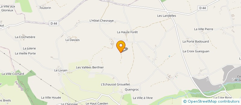 localisation de l'entreprise MONSIEUR BERNARD AUFFRET à PLENEE-JUGON