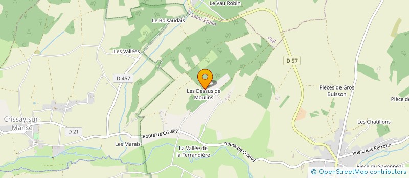 localisation de l'entreprise MONSIEUR BERNARD AURENCHE à SAINT-EPAIN