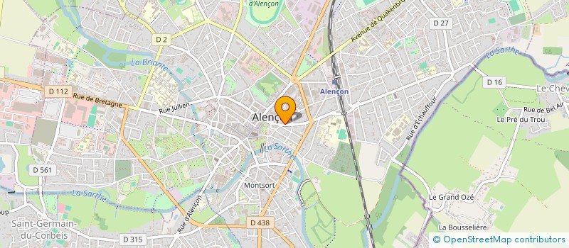localisation de l'entreprise MONSIEUR BERNARD AYACHE à ALENCON