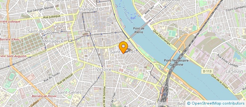 localisation de l'entreprise MONSIEUR BERNARD AZEMA à BORDEAUX