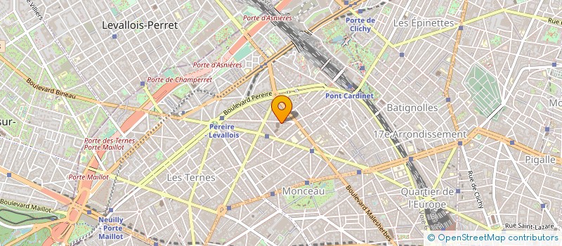 localisation de l'entreprise MONSIEUR BERNARD AZOULAY à PARIS