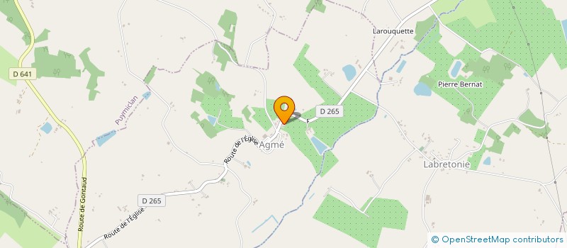 localisation de l'entreprise MONSIEUR BERNARD BACHELERIE  SEYCHES