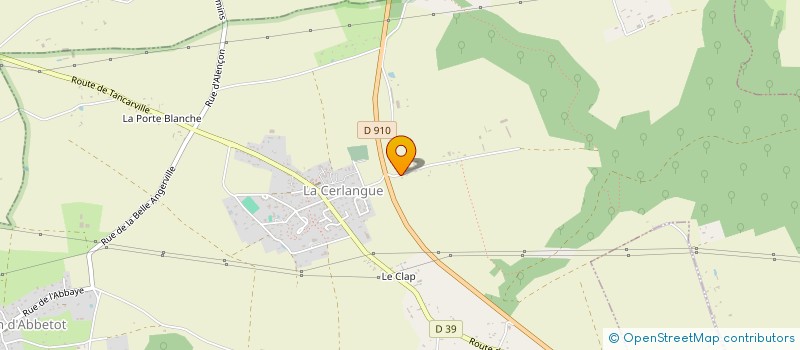 localisation de l'entreprise MONSIEUR BERNARD BAILLIEUL  LA CERLANGUE