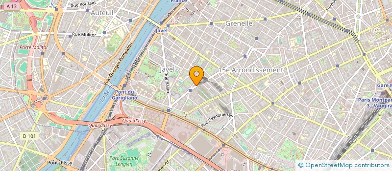 localisation de l'entreprise MONSIEUR BERNARD BAKALIAN  PARIS