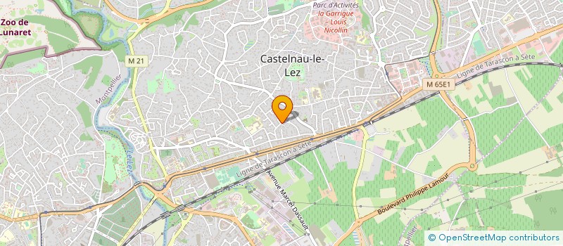 localisation de l'entreprise MONSIEUR BERNARD BALOCCO à CASTELNAU-LE-LEZ