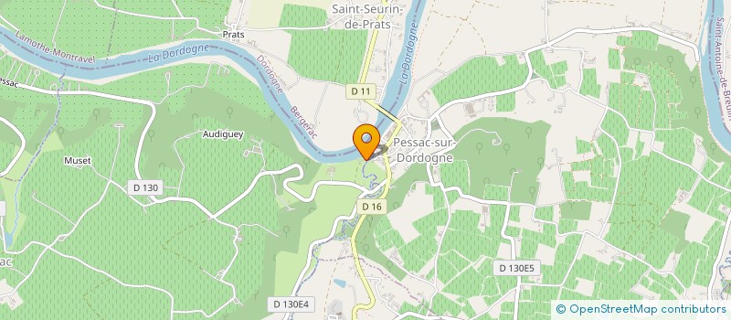 localisation de l'entreprise MONSIEUR BERNARD BANTON  JUILLAC