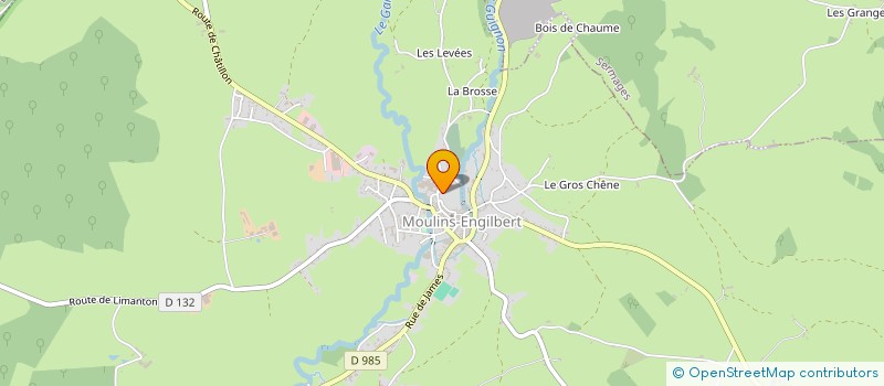 localisation de l'entreprise MONSIEUR BERNARD BAPTISTE à MOULINS-ENGILBERT