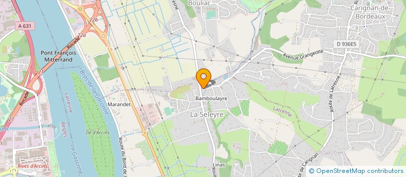 localisation de l'entreprise MONSIEUR BERNARD BARBOUTAN à LATRESNE