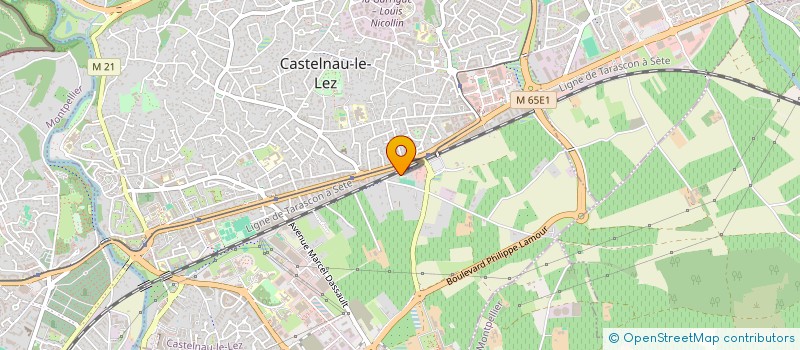localisation de l'entreprise MONSIEUR BERNARD BARDY à CASTELNAU-LE-LEZ