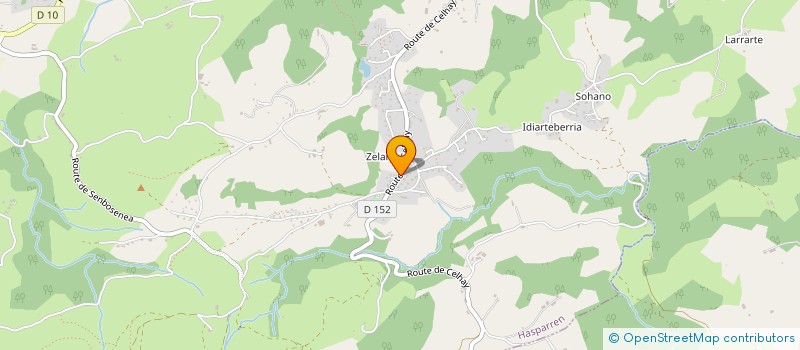 localisation de l'entreprise MONSIEUR BERNARD BARNETCHE  HASPARREN