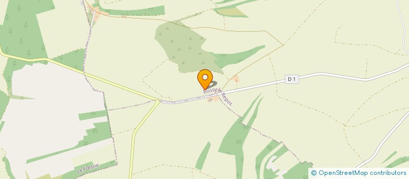 localisation de l'entreprise MONSIEUR BERNARD BARROIS  SAINT-MARD-SUR-LE-MONT