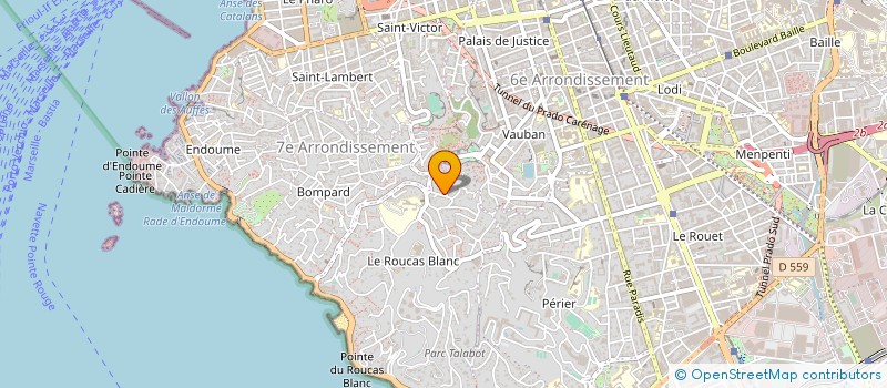 localisation de l'entreprise MONSIEUR BERNARD BART à MARSEILLE