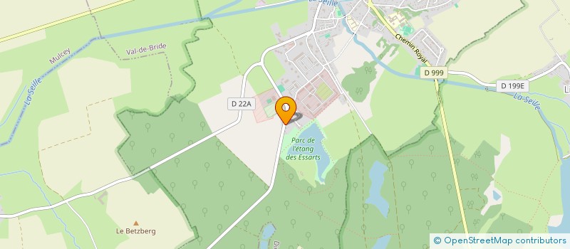 localisation de l'entreprise MONSIEUR BERNARD BARTHELEMY  DIEUZE