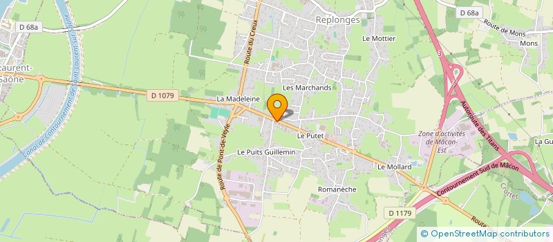 localisation de l'entreprise MONSIEUR BERNARD BARUT à REPLONGES