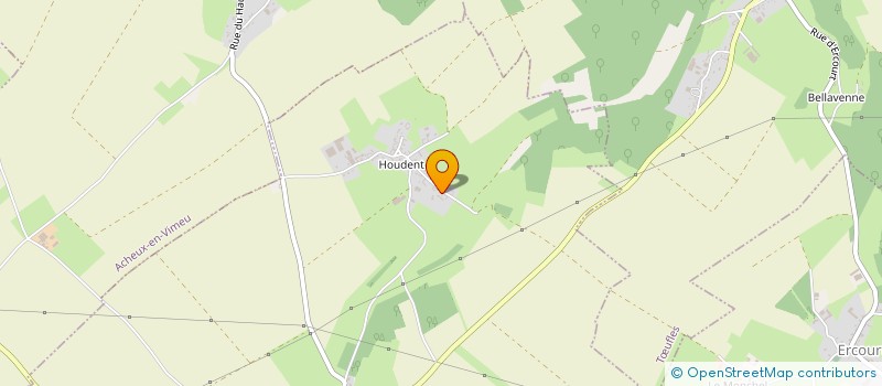 localisation de l'entreprise MONSIEUR BERNARD BASTARD  TOURS-EN-VIMEU