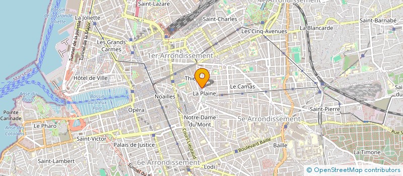 localisation de l'entreprise MONSIEUR BERNARD BAUCE à MARSEILLE
