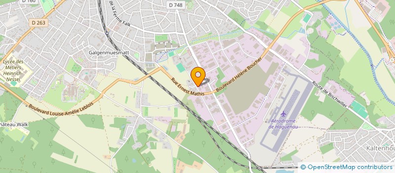 localisation de l'entreprise MONSIEUR BERNARD BAUER  HAGUENAU