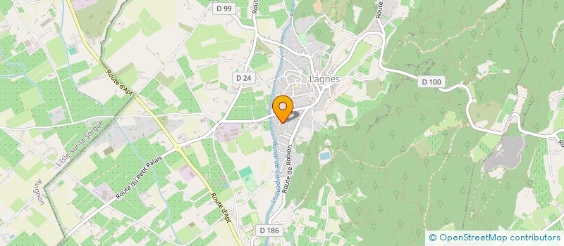 localisation de l'entreprise MONSIEUR BERNARD BEAUDLOT  LAGNES