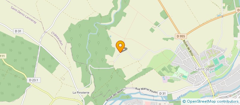 localisation de l'entreprise MONSIEUR BERNARD BEAUREPERE à CHATEAUDUN