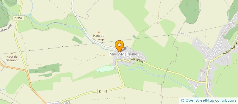 localisation de l'entreprise MONSIEUR BERNARD BECQUER  MAIRY-MAINVILLE