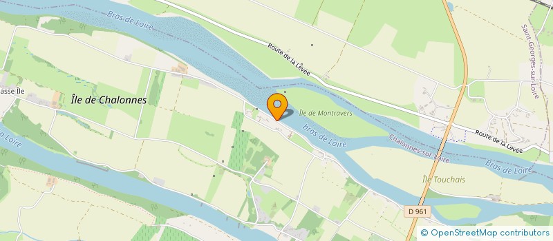 localisation de l'entreprise MONSIEUR BERNARD BEDUREAU  MAUGES-SUR-LOIRE