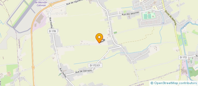 localisation de l'entreprise MONSIEUR BERNARD BEGHIN  LESTREM