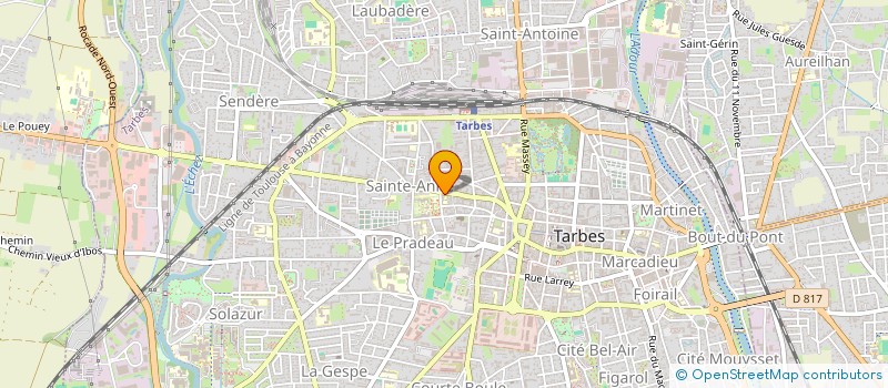 localisation de l'entreprise MONSIEUR BERNARD BELIT à TARBES