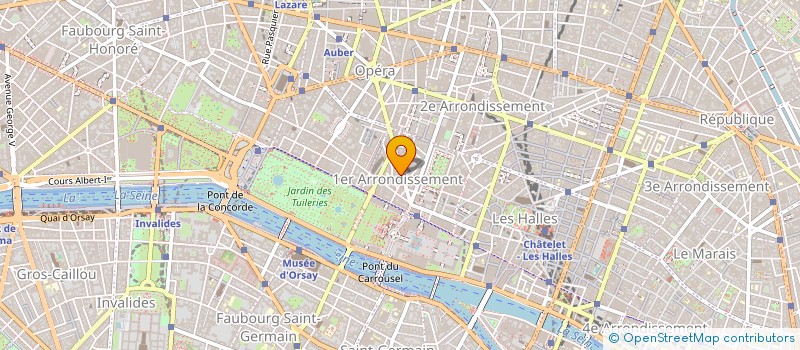 localisation de l'entreprise MONSIEUR BERNARD BENAIEM à PARIS