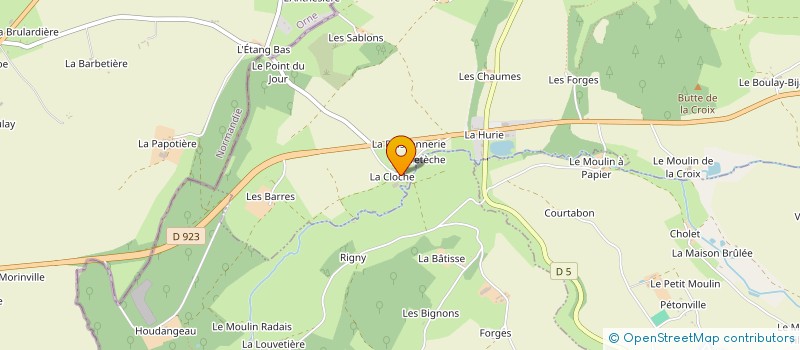 localisation de l'entreprise MONSIEUR BERNARD BENANT à SAINT-VICTOR-DE-BUTHON
