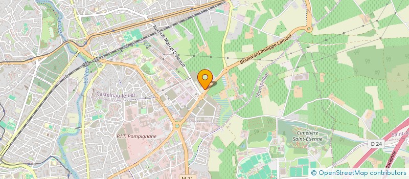 localisation de l'entreprise MONSIEUR BERNARD BENCHEMOUL à CASTELNAU-LE-LEZ