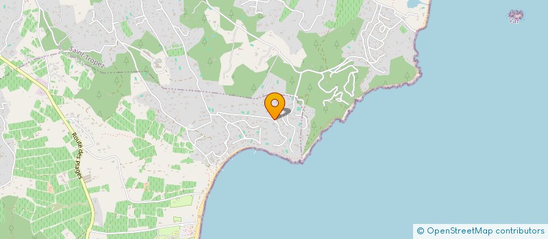 localisation de l'entreprise MONSIEUR BERNARD BENET  RAMATUELLE