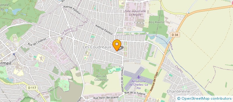 localisation de l'entreprise MONSIEUR BERNARD BENICOURT à CHELLES