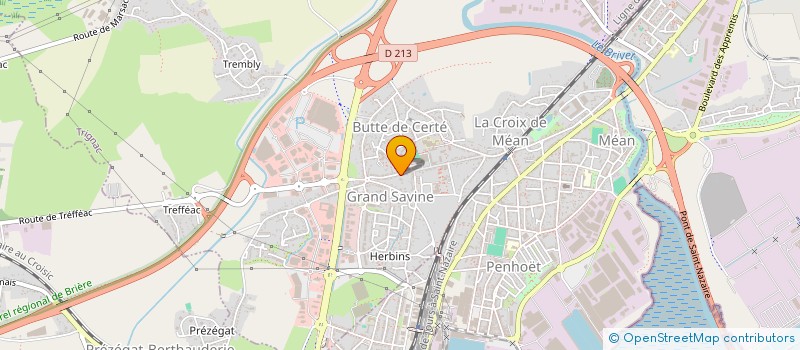 localisation de l'entreprise MONSIEUR BERNARD BENIGUEL  TRIGNAC