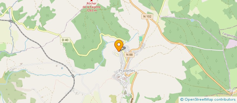 localisation de l'entreprise MONSIEUR BERNARD BENOIT  SAINT-ETIENNE-DU-VIGAN