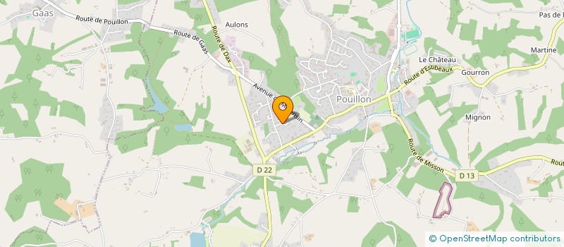 localisation de l'entreprise MONSIEUR BERNARD BERCUINGT  MIMBASTE