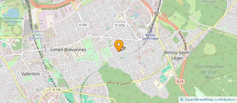 localisation de l'entreprise MONSIEUR BERNARD BERGIA  PARIS