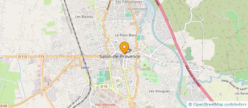 localisation de l'entreprise MONSIEUR BERNARD BERMOND à SALON-DE-PROVENCE